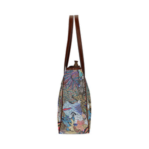 Pleasantly Paisley Classic Tote Bag (Model 1644)