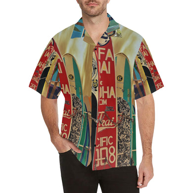 Surfboards Hawaiian Shirt (Model T58)