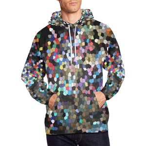 I Spy Paisley Mosaic All Over Print Hoodie for Men/Large Size (USA Size) (Model H13)