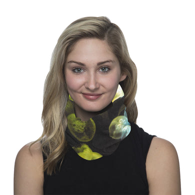 Jellyfish Yellow and Blue Multifunctional Headwear