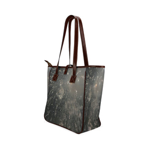 Fireworks Black Classic Tote Bag (Model 1644)