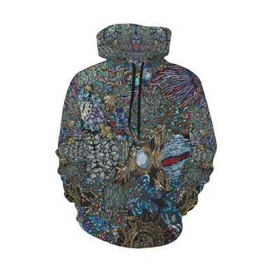 Paisley Matters All Over Print Hoodie for Women (USA Size) (Model H13)