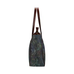 Graffiti Abstract Glowing Classic Tote Bag (Model 1644)