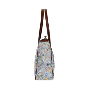 Fun and Fancy Paisley Negative Classic Tote Bag (Model 1644)