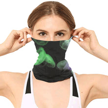 Load image into Gallery viewer, Jellyfish Green and Purple Multifunctional Headwear