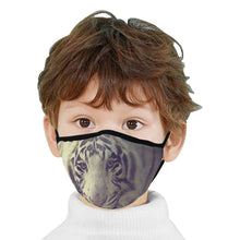 Load image into Gallery viewer, White Tiger Mouth Mask (2 Filters Included)