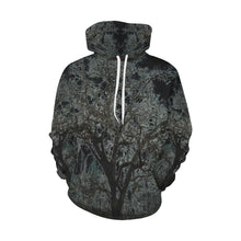 Load image into Gallery viewer, Spooky Tree Glowing All Over Print Hoodie for Men/Large Size (USA Size) (Model H13)