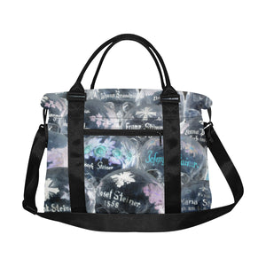 Painted Skulls Reverse Large Capacity Duffle Bag (Model 1715)