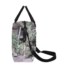 Load image into Gallery viewer, Blooming Boots Flower Large Capacity Duffle Bag (Model 1715)