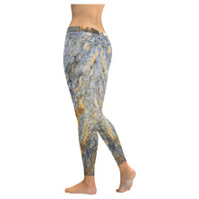 Load image into Gallery viewer, Marbled Abstract Low Rise Leggings (Invisible Stitch) (Model L05)