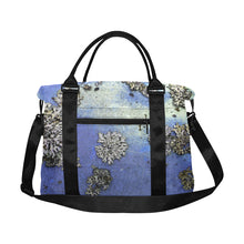 Load image into Gallery viewer, Patches of Moss Blue Large Capacity Duffle Bag (Model 1715)