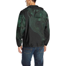 Load image into Gallery viewer, Big Bear Glowing All Over Print Quilted Windbreaker for Men (Model H35)