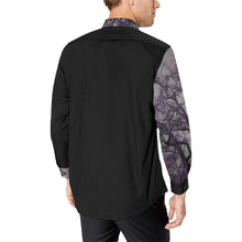 Load image into Gallery viewer, Spooky Tree Purple Men&#39;s All Over Print Casual Dress Shirt (Model T61)