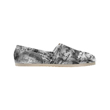 Load image into Gallery viewer, Painted Skulls Black and White Unisex Classic Canvas Slip-On (Model 1206)