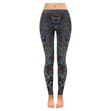 Load image into Gallery viewer, I Spy Paisley Glowing Low Rise Leggings (Invisible Stitch) (Model L05)