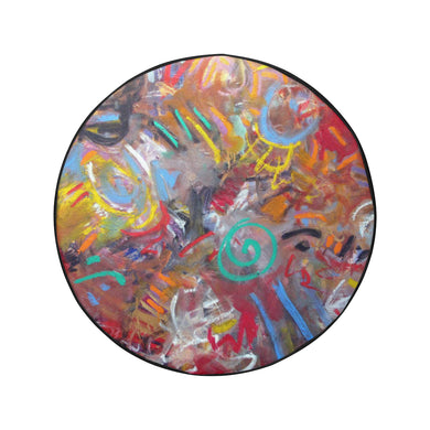 Graffiti Abstract 34 Inch Spare Tire Cover