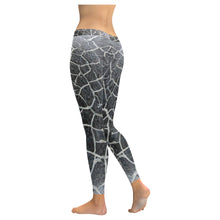 Load image into Gallery viewer, Crackle Negative Low Rise Leggings (Invisible Stitch) (Model L05)