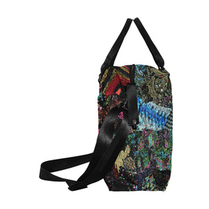 Paisley Power Large Capacity Duffle Bag (Model 1715)