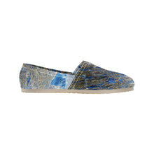 Load image into Gallery viewer, Marbled Abstract Negative Unisex Classic Canvas Slip-On (Model 1206)