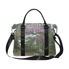 Load image into Gallery viewer, Arkansas Dogwood and Red Bud Flower Large Capacity Duffle Bag (Model 1715)