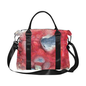 Puddle of Love Sketch Large Capacity Duffle Bag (Model 1715)
