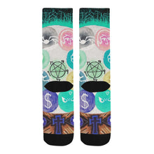Load image into Gallery viewer, Dante&#39;s Inferno Reverse Trouser Socks (For Men)