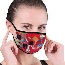 Load image into Gallery viewer, Abstract Squares Mouth Mask