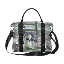 Load image into Gallery viewer, Blooming Boots Flower Reverse Large Capacity Duffle Bag (Model 1715)