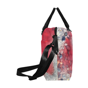 Puddle of Love Large Capacity Duffle Bag (Model 1715)