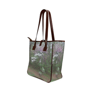 Arkansas Dogwood and Red Bud Flower Classic Tote Bag (Model 1644)