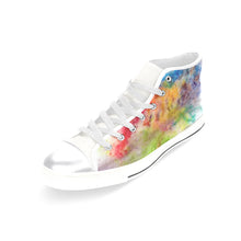 Load image into Gallery viewer, Splash of Color Women&#39;s Classic High Top Canvas Shoes (Model 017)