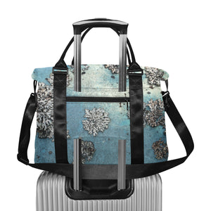 Patches of Moss Large Capacity Duffle Bag (Model 1715)