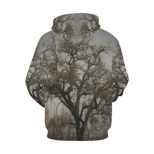 Spooky Tree All Over Print Hoodie for Men/Large Size (USA Size) (Model H13)