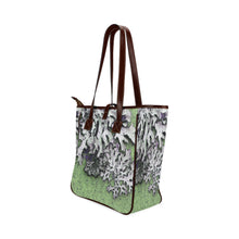 Load image into Gallery viewer, Moss Green Classic Tote Bag (Model 1644)