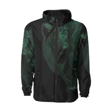 Load image into Gallery viewer, Big Bear Glowing All Over Print Quilted Windbreaker for Men (Model H35)