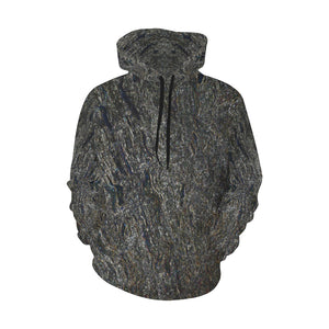 Marbled Abstract Glowing All Over Print Hoodie for Women (USA Size) (Model H13)