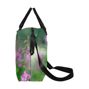Fireweed Flower Large Capacity Duffle Bag (Model 1715)