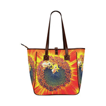 Load image into Gallery viewer, Busy Bee Sunflower Orange Classic Tote Bag (Model 1644)