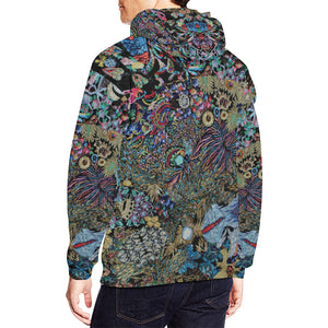 Perfectly Paisley All Over Print Hoodie for Men/Large Size (USA Size) (Model H13)
