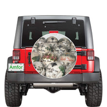 Load image into Gallery viewer, Painted Skulls 32 Inch Spare Tire Cover