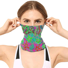 Load image into Gallery viewer, Holiday Paisley Aqua Multifunctional Headwear